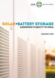 Solar storage