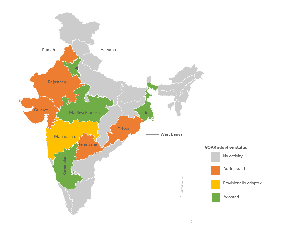 GOAR adoption status across states