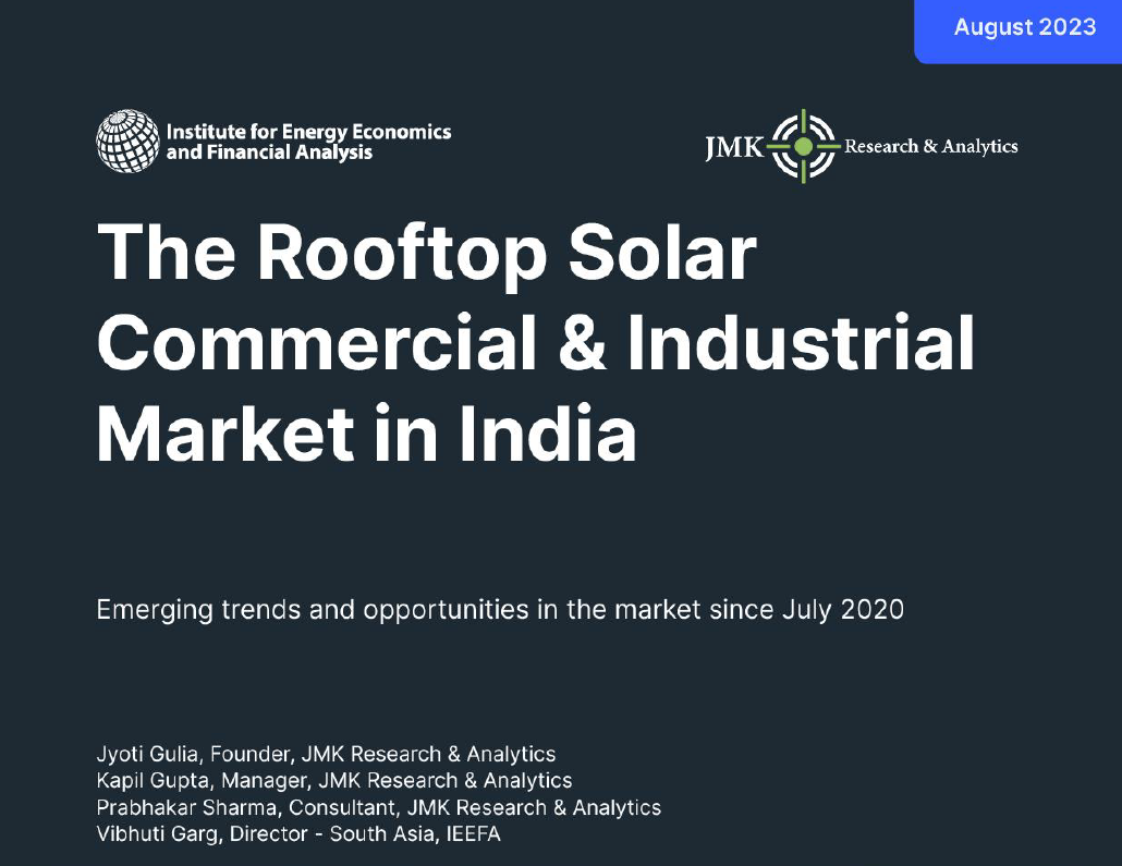 The Rooftop Solar Commercial & Industrial Market in India-renewable energy