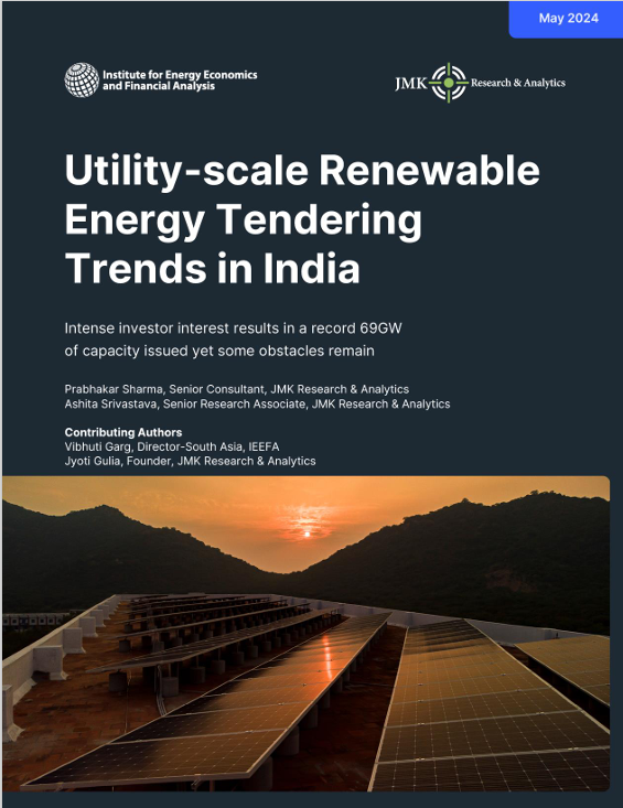 Utility-scale Renewable Energy Tendering Trends in India-renewable energy