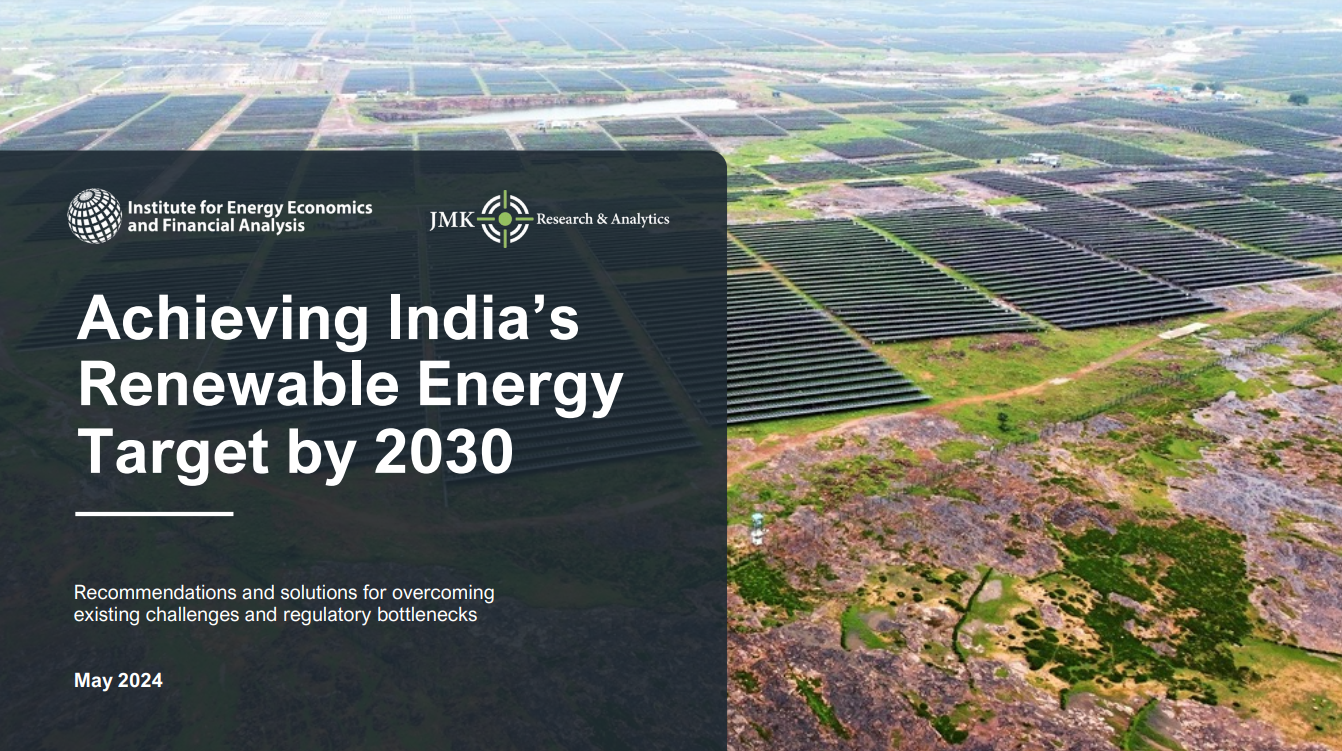 Achieving India’s Renewable Energy Target by 2030