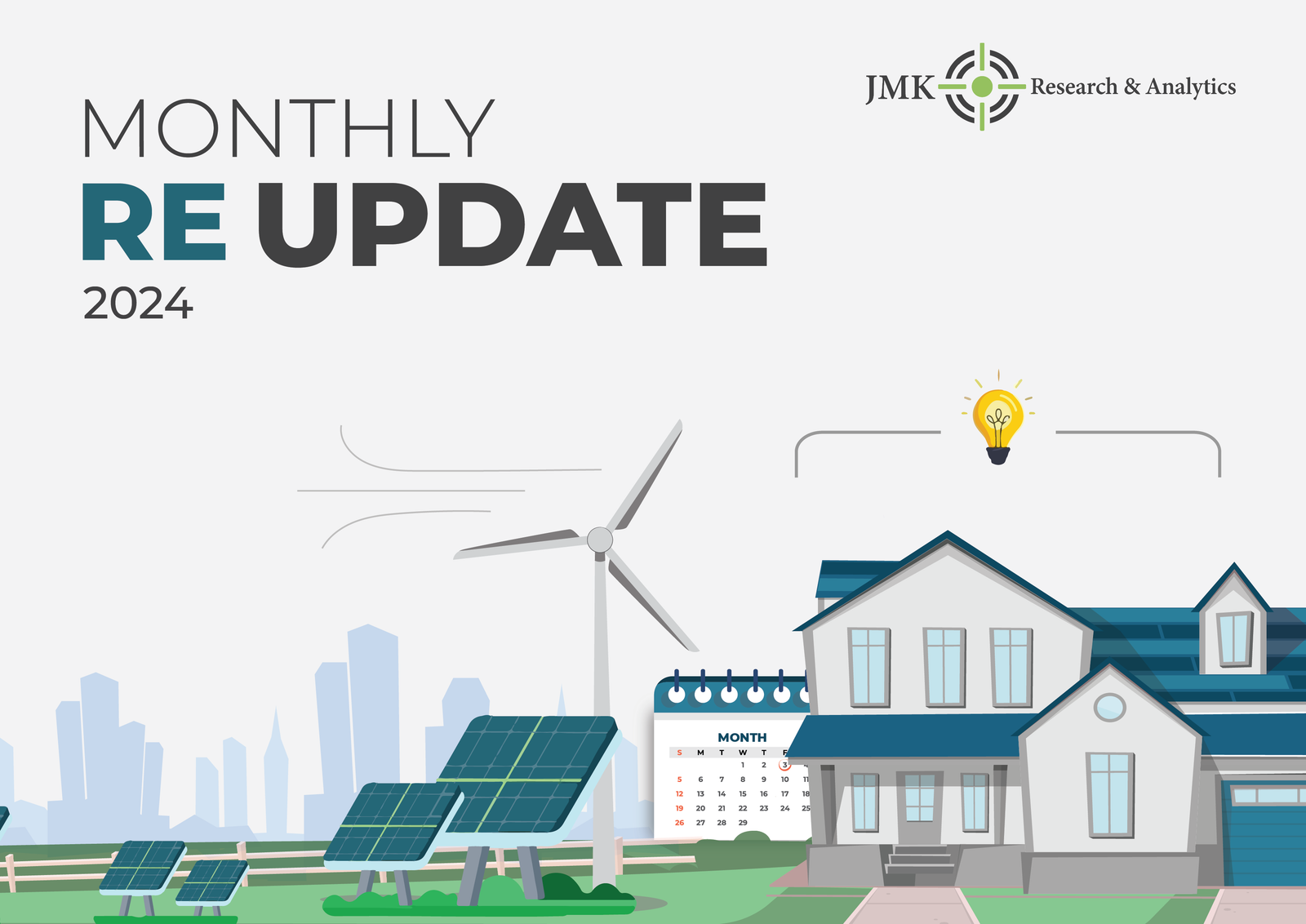 Monthly update- renewable sector solar, wind-renewable energy