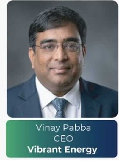 Vinay Pabba — CEO, Vibrant Energy