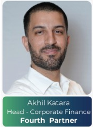 Akhil Katara — Head, Corporate Finance, Fourth Partner