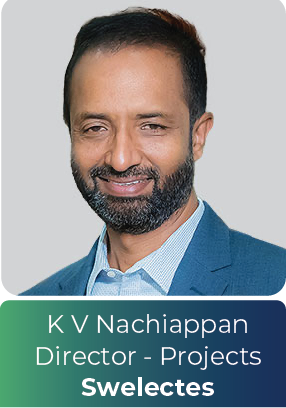 K V Nachiappan — CEO, Swelectes