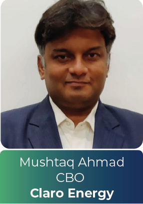 Mushtaq Ahmad — CBO, Claro Energy