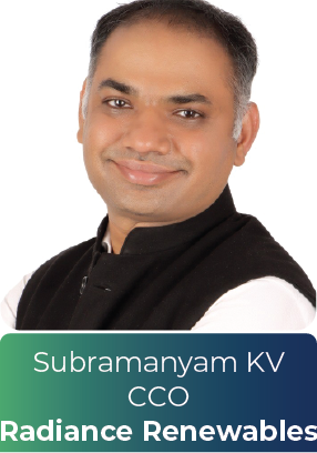 Subramanyam KV — CCO, Radiance Renewables