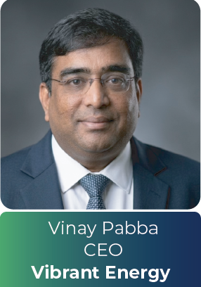 Vinay Pabba — CEO, Vibrant Energy